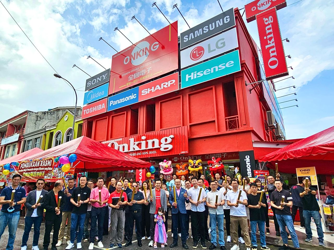 Onking 全國電子巴生圣淘沙分店新張