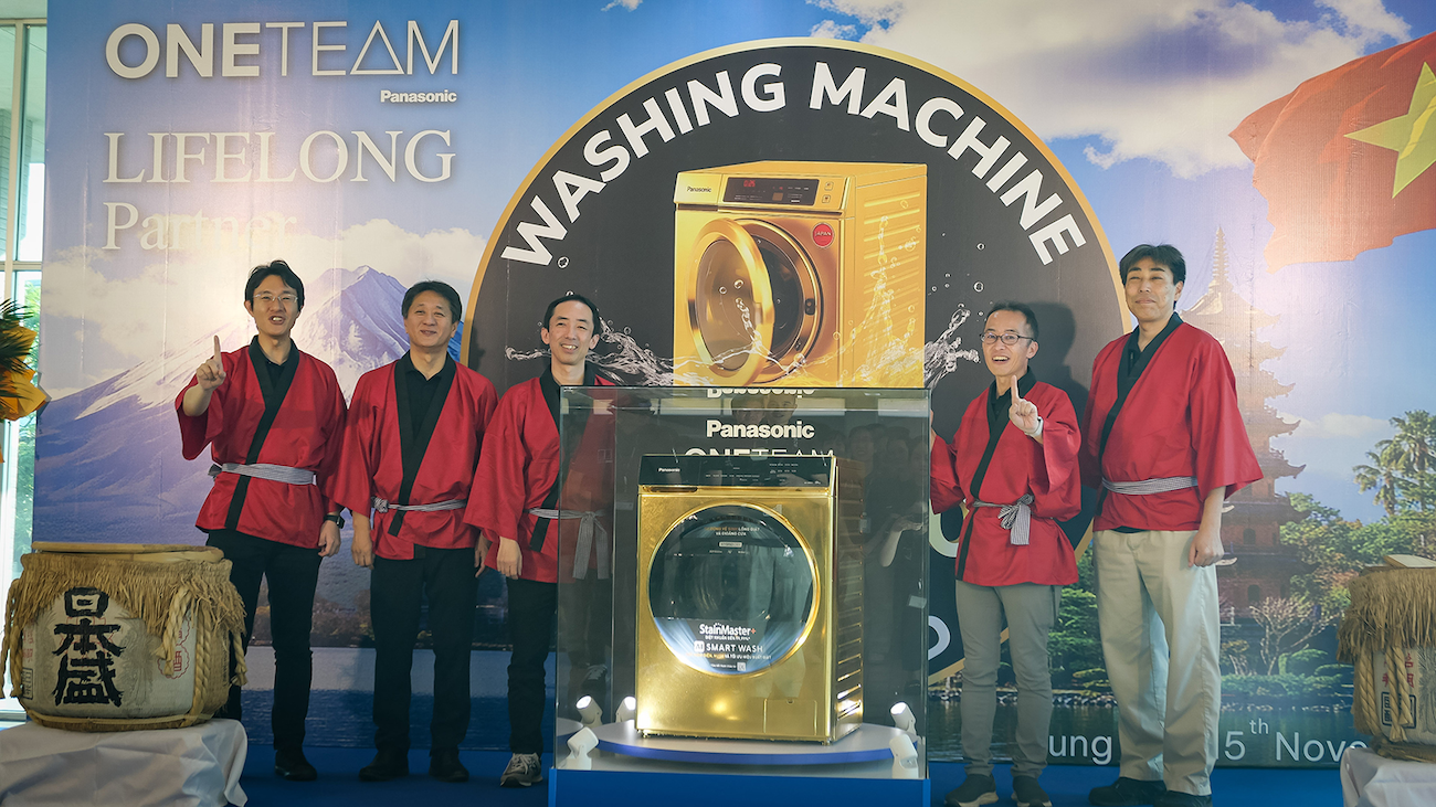 松下越南工厂累计生产500万台洗衣机 松下越南工厂累计生产500万台洗衣机