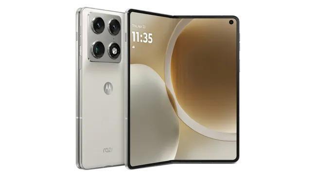 摩托罗拉首款大折叠Razr Fold亮相CES 2026