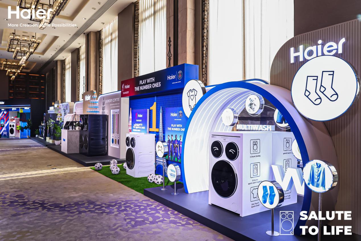 海尔三筒洗衣机泰国上市，看到单型号竞争力