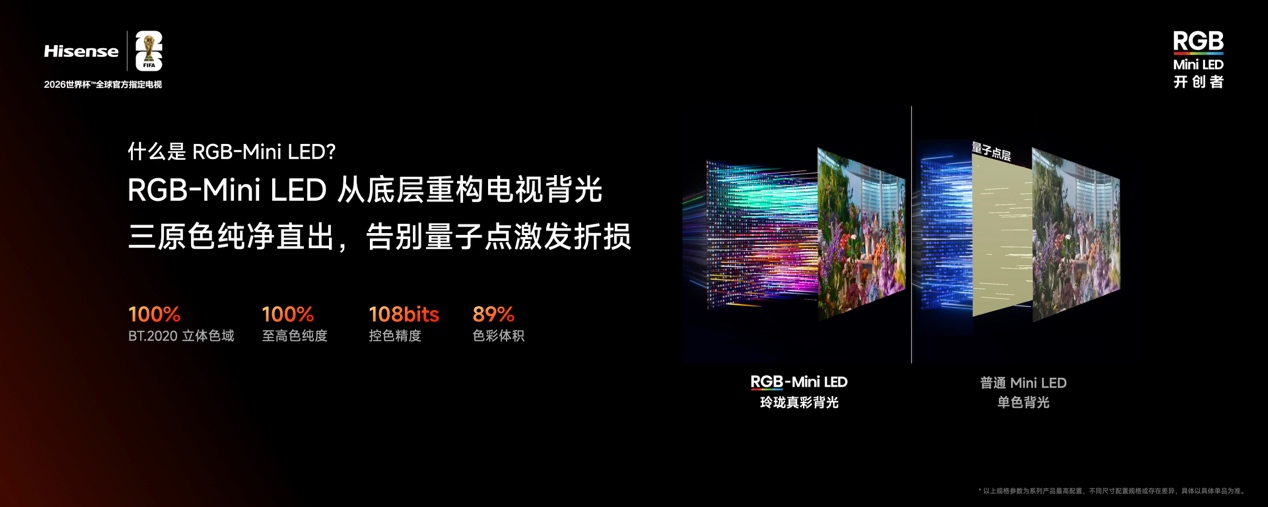 RGB-Mini LED电视普及风暴，海信正式发布小墨E5S Pro