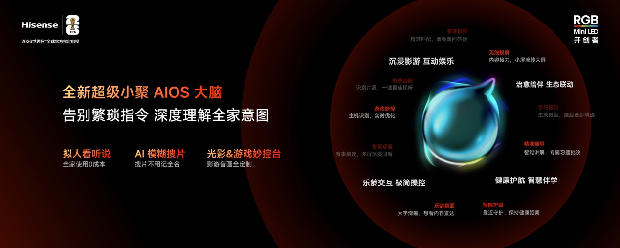 RGB-Mini LED电视普及风暴，海信正式发布小墨E5S Pro