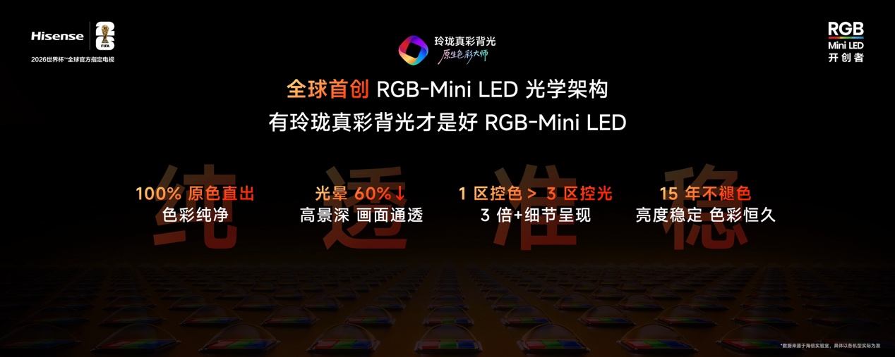 RGB-Mini LED电视普及风暴，海信正式发布小墨E5S Pro